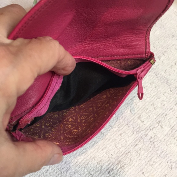 Hot Pink Buttery Soft Brazilian Leather Wallet - Picture 7 of 11